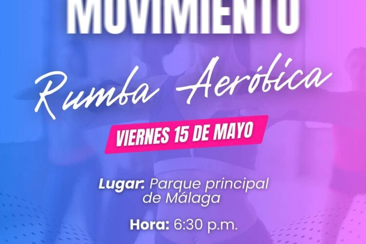 Málaga en Movimiento: jornada de rumba aeróbica en el Parque Principal de Málaga Santander